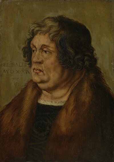 Portrait of Willibald Pirckheimer (1470-1530) by Albrecht Dürer